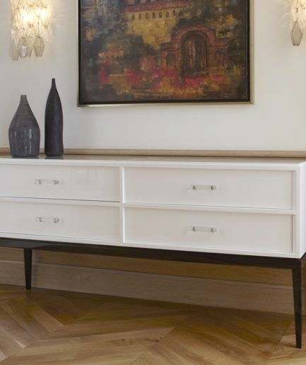 White Lacquer Sideboard