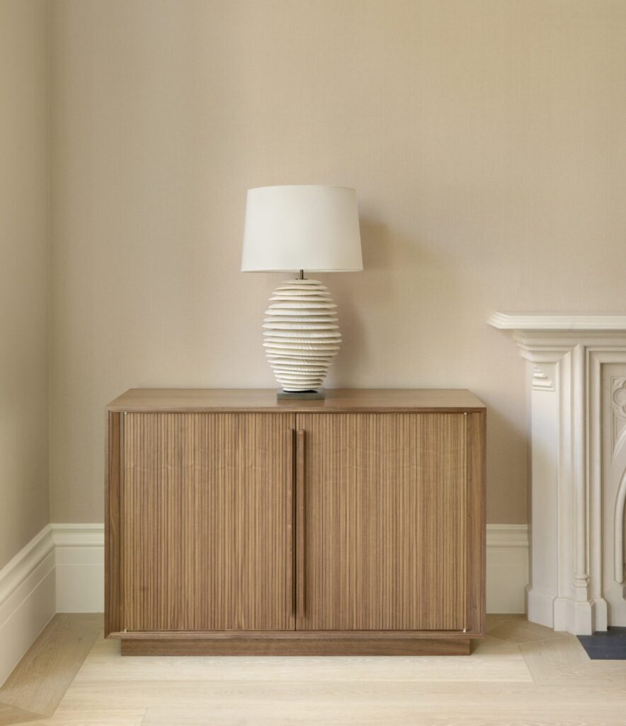 Traditional Reeded Sideboard Luxury Walnut and Reeded Sideboard | Gosling