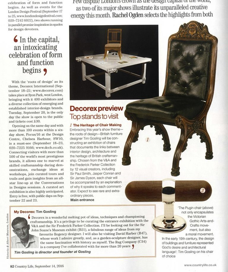 Country Life Sept 2016